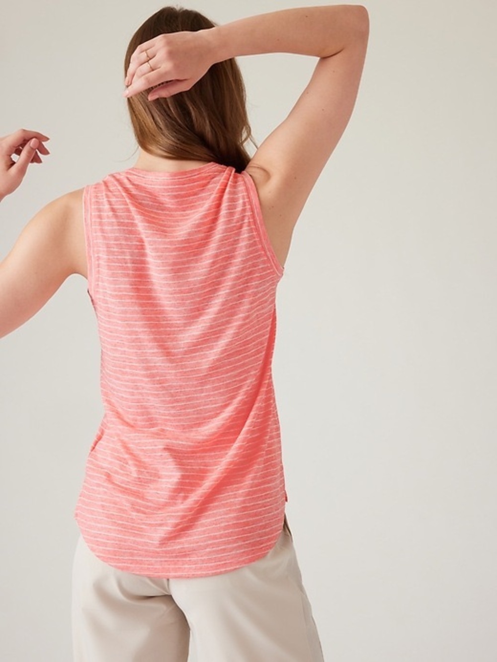 Athleta Breezy Striped Tank